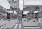 Шанхайский сюрприз: дизайн книжного магазина