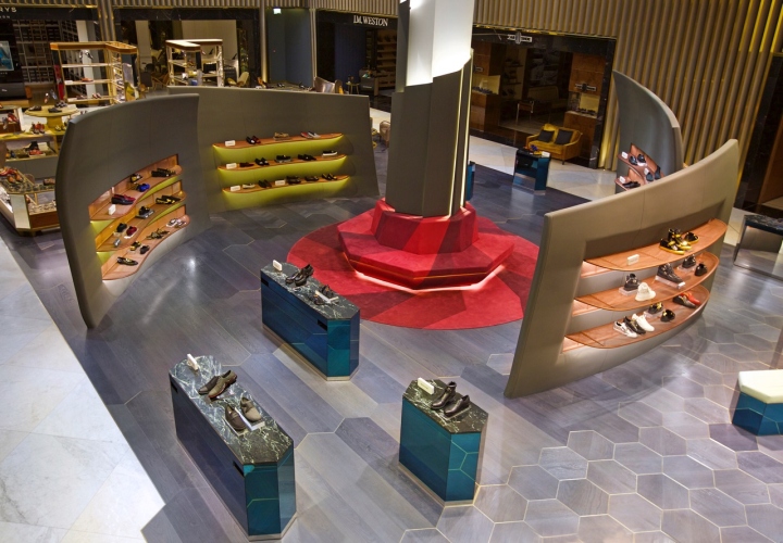 Современный дизайн магазина обуви