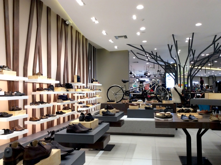 Дизайн магазина одежды и обуви: De Prati - обувь