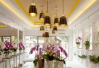 Удивительный дизайн магазина цветов в Индонезии