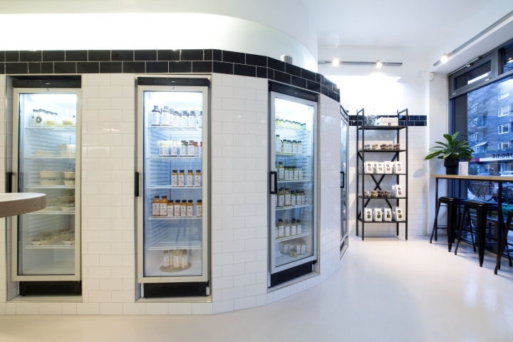 Дизайн магазина здорового питания Lebeleicht - витрины магазина
