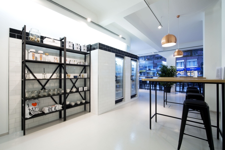 Дизайн магазина здорового питания Lebeleicht - общий вид магазина