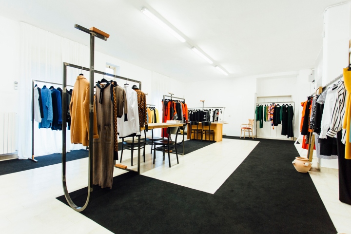 Дизайн салона одежды Spazio Di в Италии