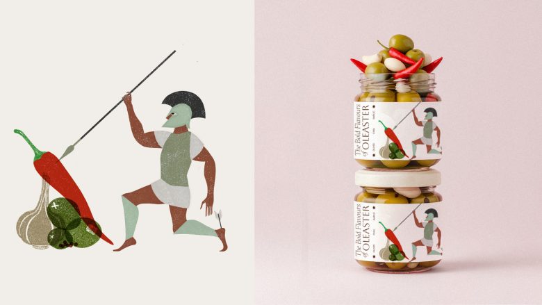 две баночки Oleaster друг на друге