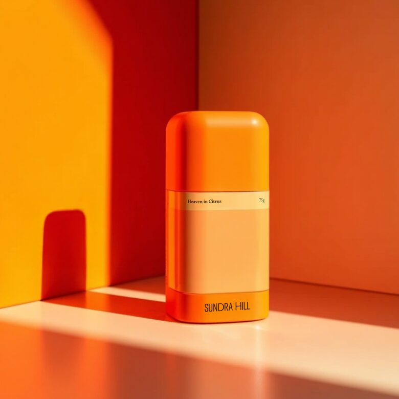флакон на полке Sundra Hill