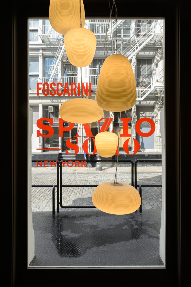 «Spazio Soho» – первый магазин компании «Foscarini» в Нью-Йорке