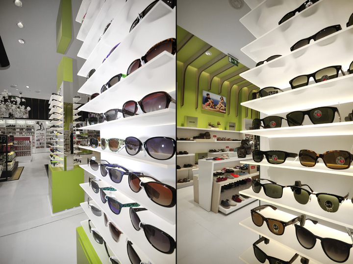 Солнцезащитные очки парфюмерного магазина Fund Grube в Испании