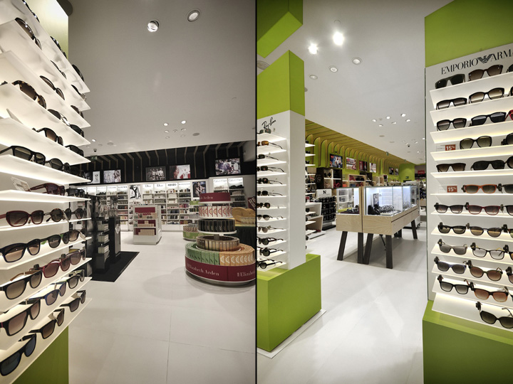 Дизайн парфюмерного магазина Fund Grube в Испании