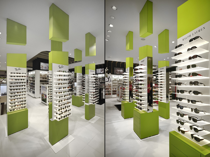 Солнцезащитные очки парфюмерного магазина Fund Grube в Испании