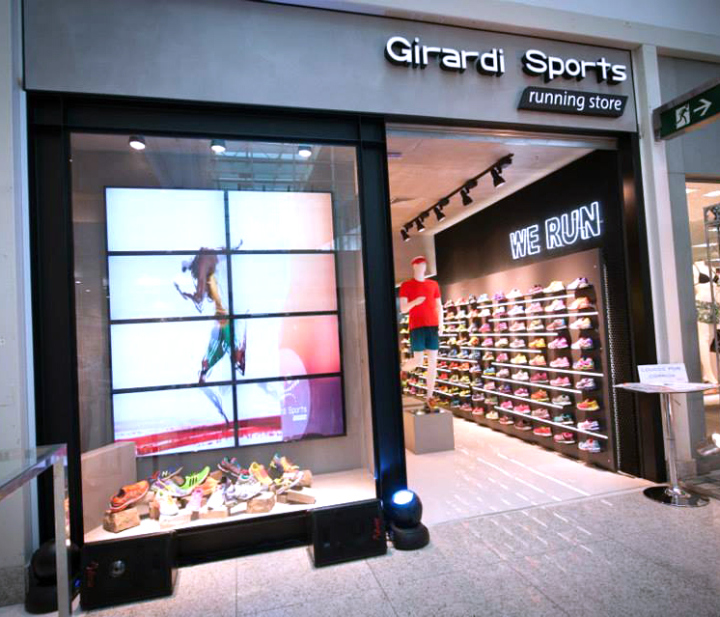 Восхитительный магазин Girardi Running в Бразилии