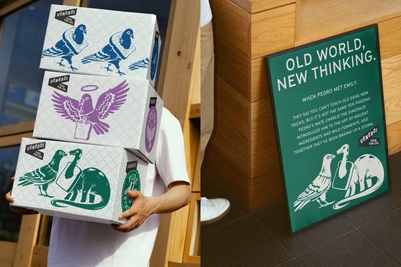 коробки с продукцией Venerdi