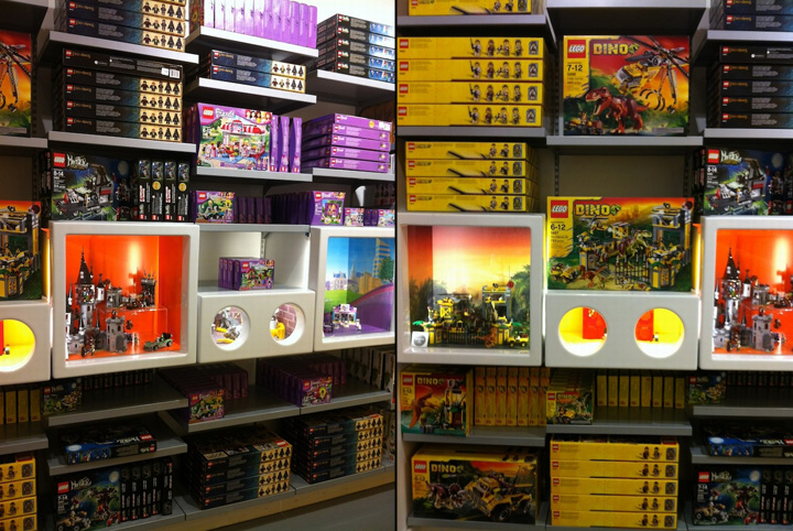 Прекрасный магазин Lego в США