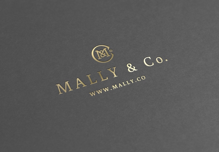 Эмблема магазина MALLY & Co