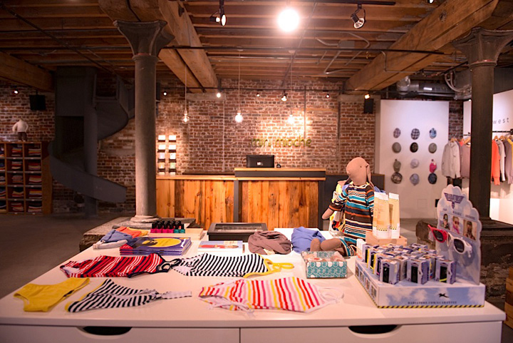 Красивый магазин детской одежды и аксессуаров Mini Mioche от Alyssa Kerbel в Торонто