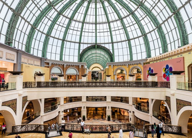 Необычный торговый центр Mall of the Emirates