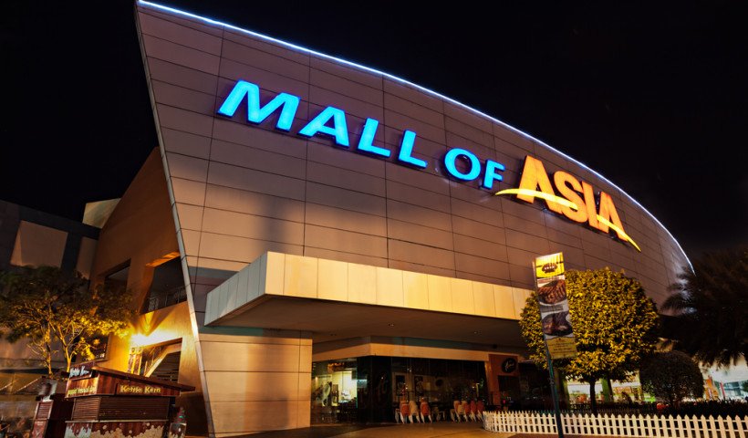 Необычный торговый центр Mall of Asia
