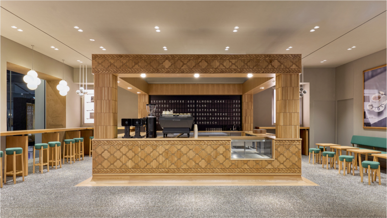 обеденная зона Zara