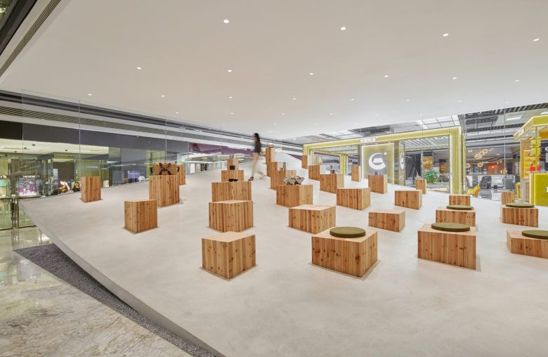 одиночные квадратные витрины Snow Peak