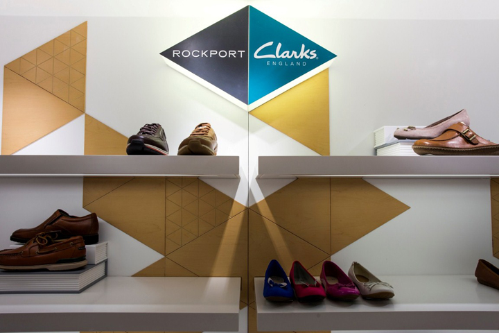 Красивый дизайн магазина обуви Osaka в Китае