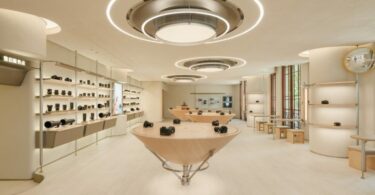 основной вид торг зала Nikon Shanghai Flagship Store 2.0