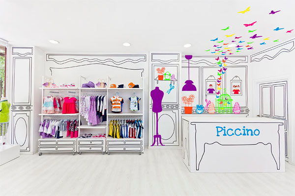 Чудесный магазин детской одежды Piccino в Валенсии