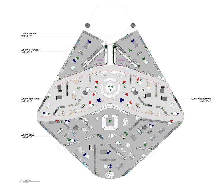 план LUXURY SQUARE NEW INTERNATIONAL AIRPORT ISTANBUL