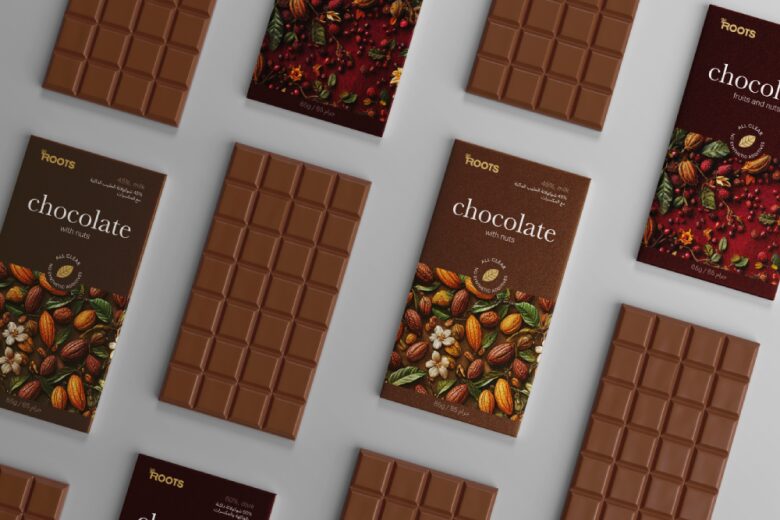 плитки шоколада Roots