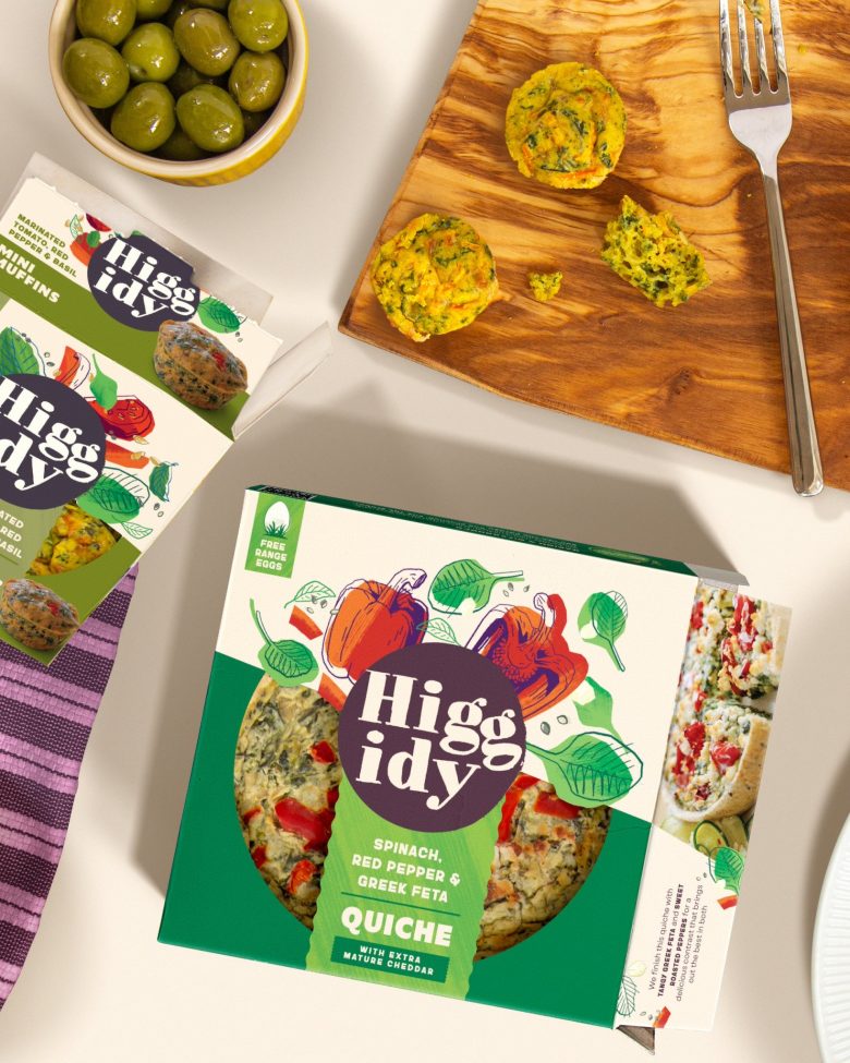 продукция Higgidy rebranding