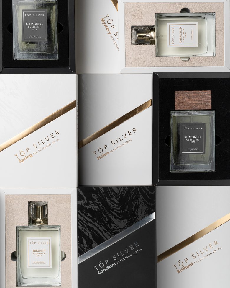 продукция парфюма Top Silve