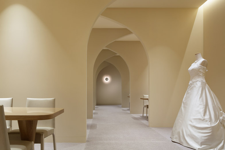 Свадебный салон от Ryo Matsui Architecs в Японии