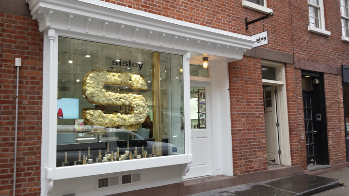 Магазин косметики марки Sisley в Нью-Йорке