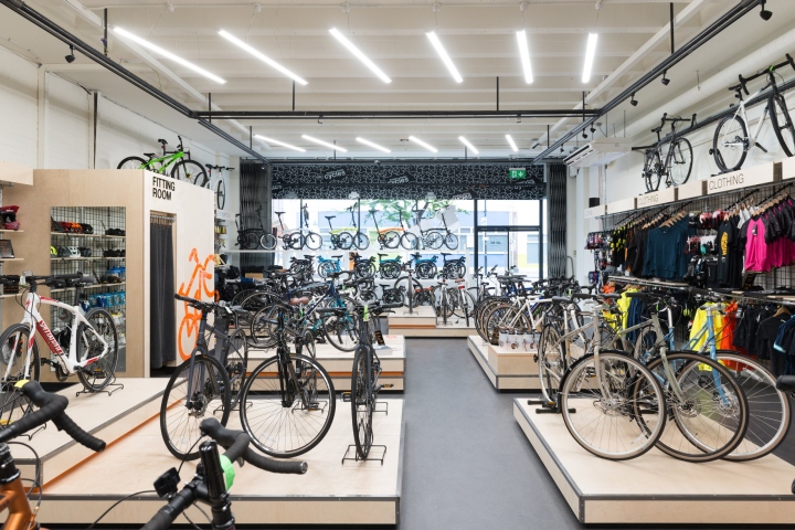 Магазин велосипедов в Лондоне