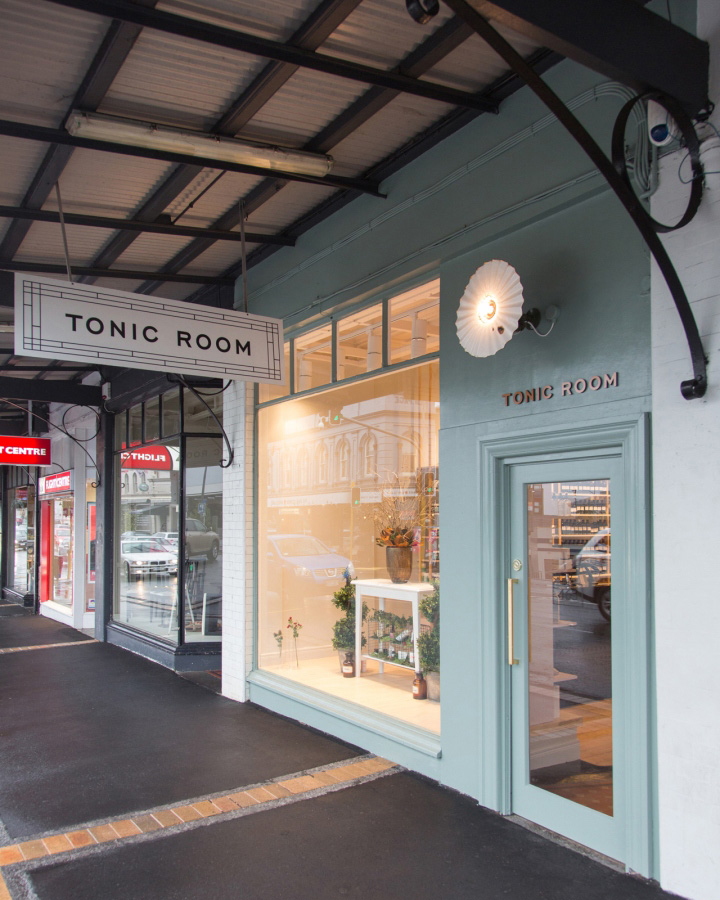 Интерьер магазина Tonic Room в Новой Зеландии