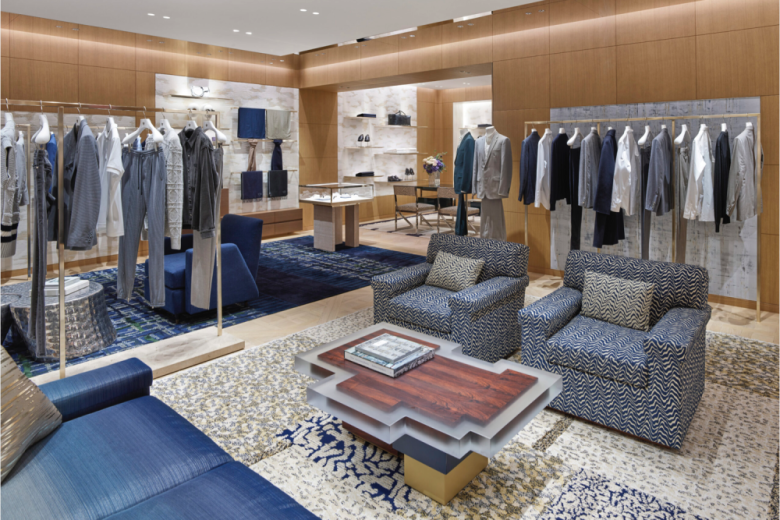 торговый зал Dior store