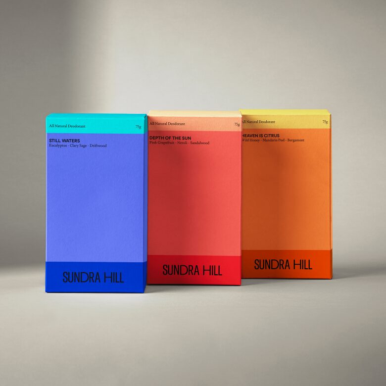 три коробки Sundra Hill