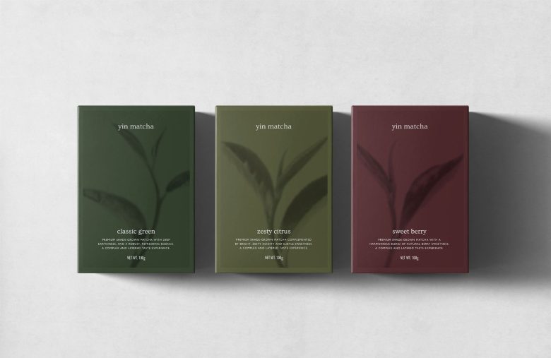 три коробки Yin Matcha