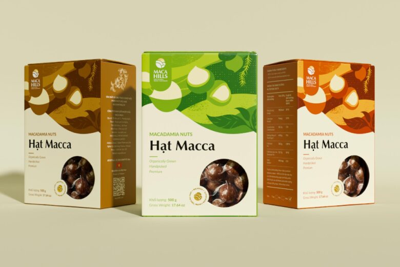 три пачки Maca Hills