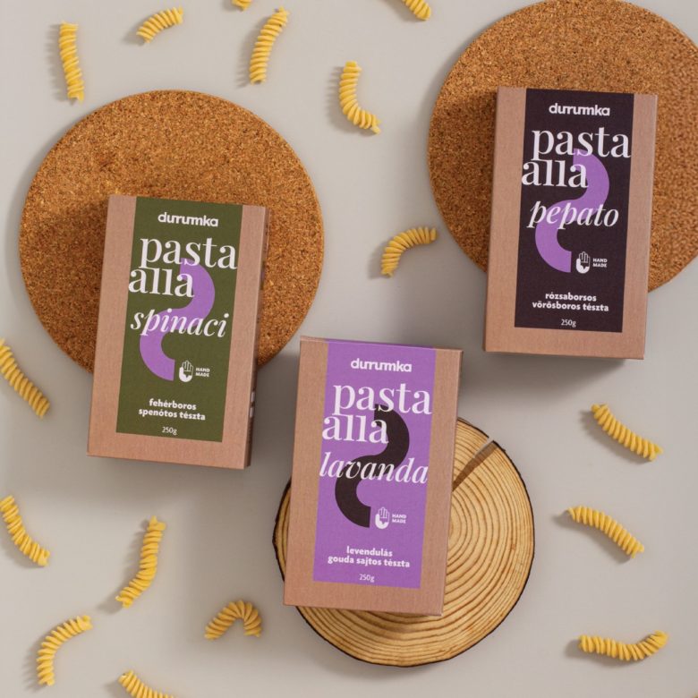 три разные вида пасты Durumka’s