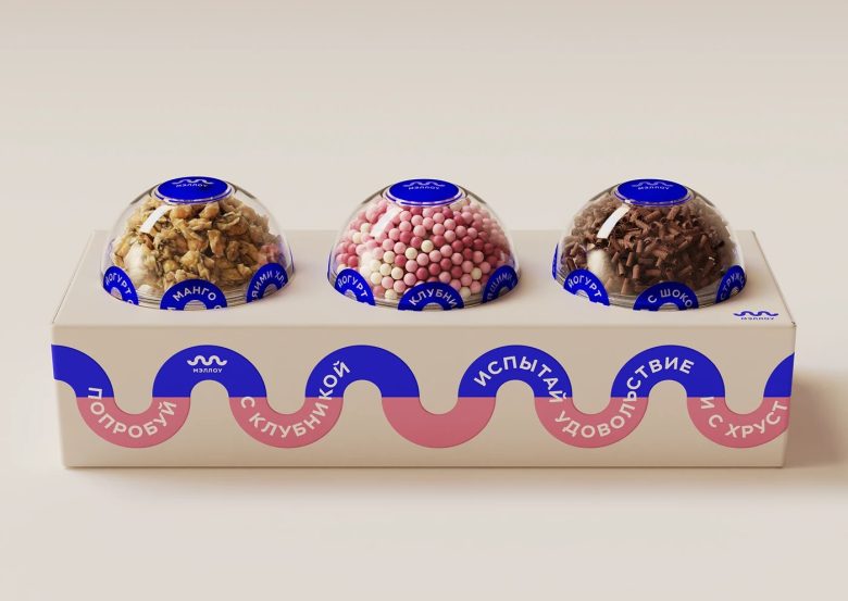 упаковка шариков MALLOW yogurt