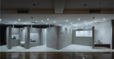 вид издалека на оформление Rinkan Shop-in-Shop