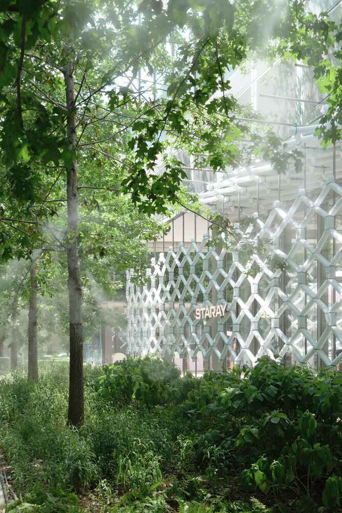 вид оформления уличной зоны STARAY