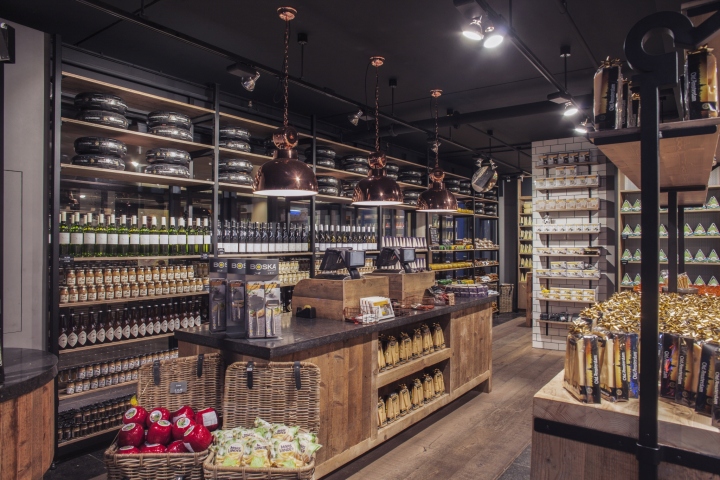  Магазин сыра в винтажном стиле Amsterdam - филиал нидерландской сети