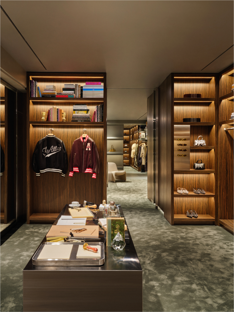 витрины деревянные THE ATTICO