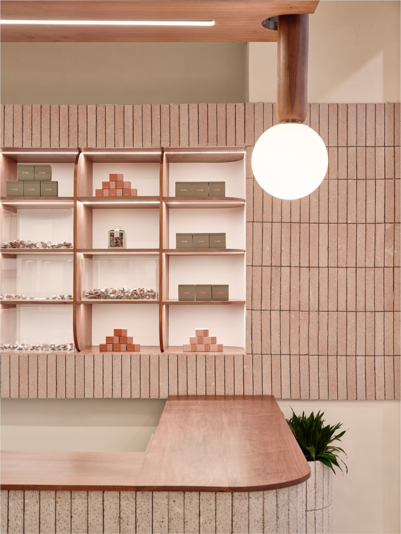 витрины-полки Lavish Store в Дели