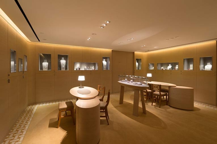 Потрясающий внутренний дизайн магазина Hermes в Сингапуре: минимализм