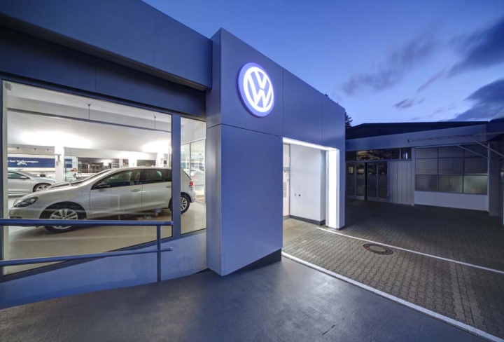Дизайн центра по продаже и обслуживанию автомобилей Volkswagen Center
