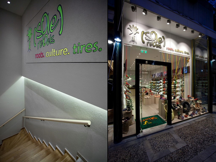 Прекрасный бутик SoleRebels в Афинах