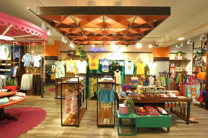 Яркий дизайн магазина Chumbak. Фото 1