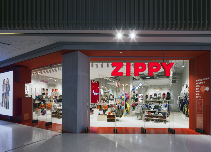 Очаровательный магазин одежды Zippy в Португалии