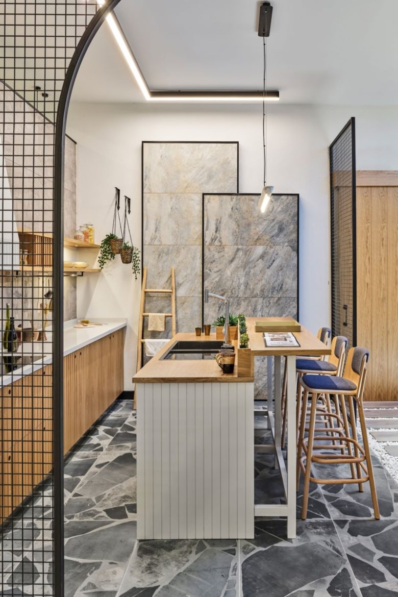 зона кухни Decovita Etiler Showroom